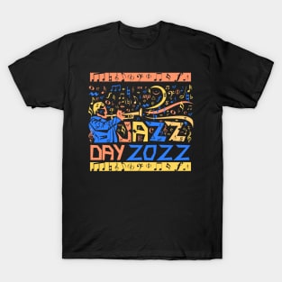 Funny Jazz Day 2022 Trumpet Player T-Shirt